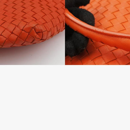 Bottega Veneta Intrecciato Orange Lambskin B02853628n