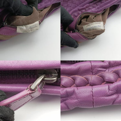 Bottega Veneta Intrecciato Purple Lambskin B01515850j
