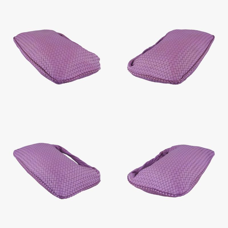 Bottega Veneta Intrecciato Purple Lambskin B01515850j