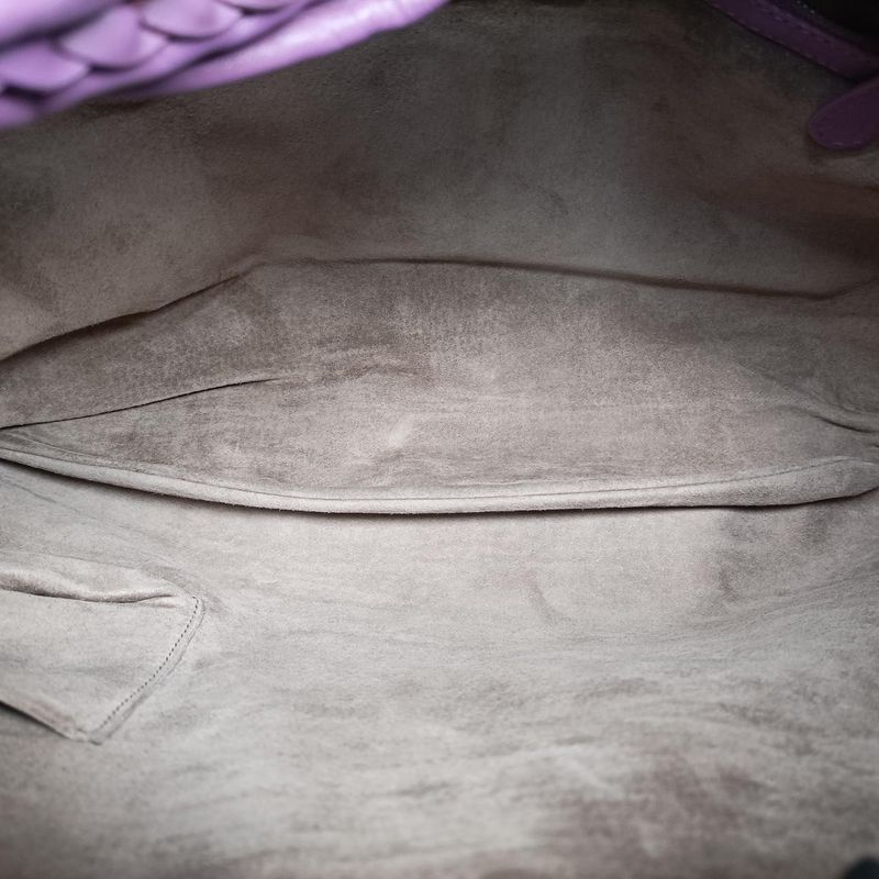 Bottega Veneta Intrecciato Purple Lambskin B01515850j