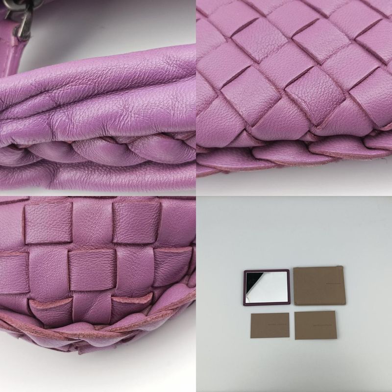 Bottega Veneta Intrecciato Purple Lambskin B01515850j