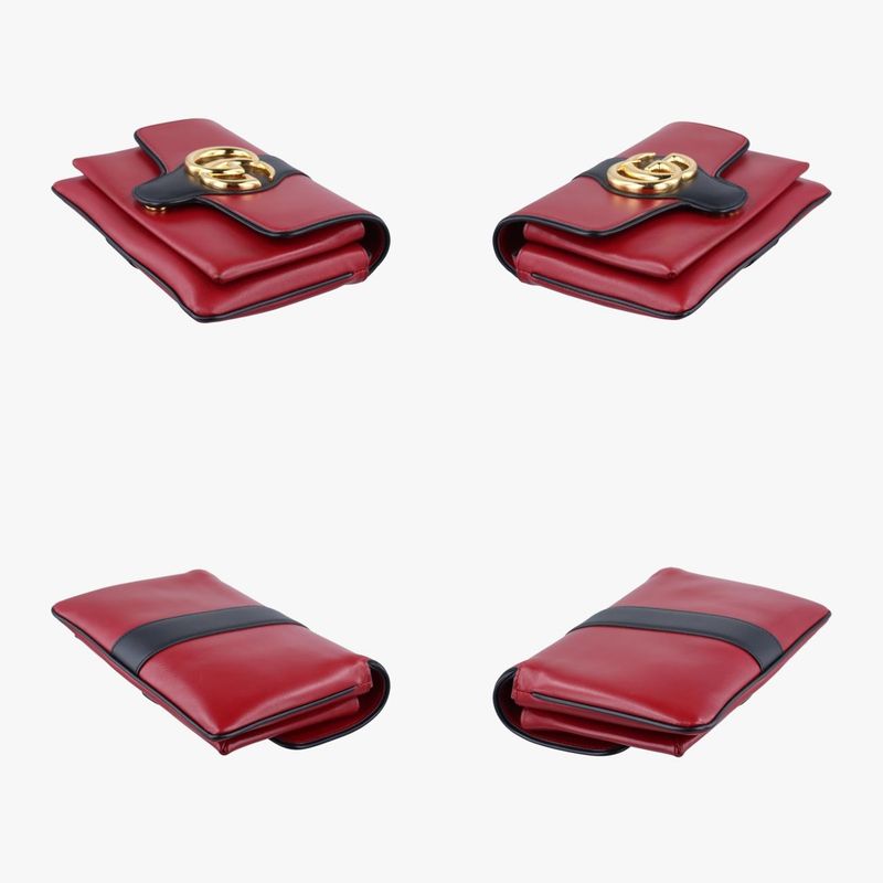 Gucci Ally Red And Black Leather 550129 C029319182