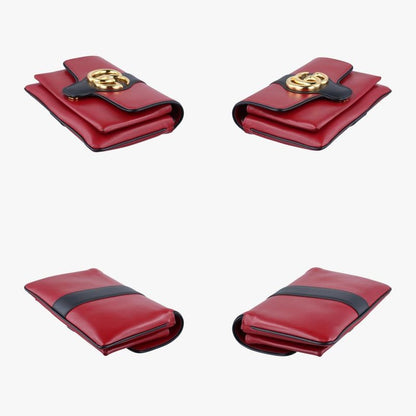 Gucci Ally Red And Black Leather 550129 C029319182