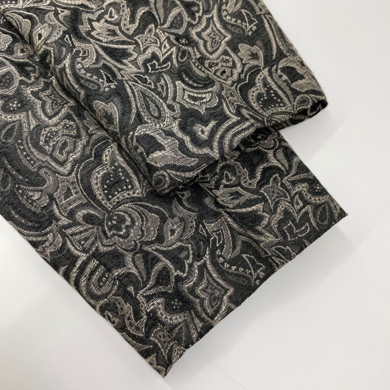 DIOR Black All-over Pattern Long Pants M