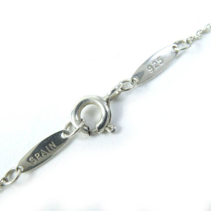 Tiffany & Co Color By-the-yard Elsa Peretti Sv925 1P Pink Sapphire Necklace