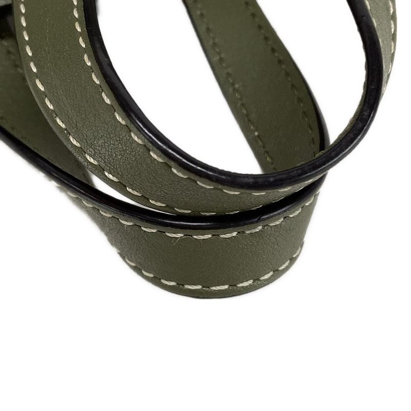 Loewe Handbag Hammock Drawstring Ring Bag Mini Khaki