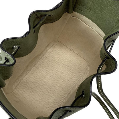 Loewe Handbag Hammock Drawstring Ring Bag Mini Khaki