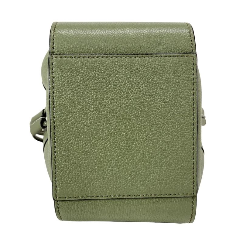 Loewe Handbag Hammock Drawstring Ring Bag Mini Khaki