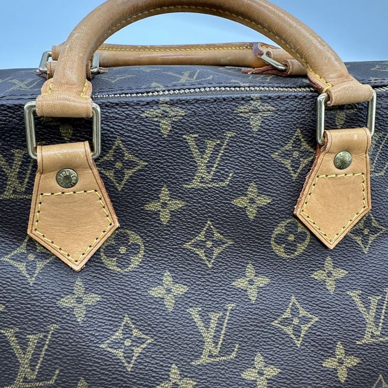 Louis Vuitton M41522 Speedy 40 (old) Handbag With Key Monogram Travel Women Men
