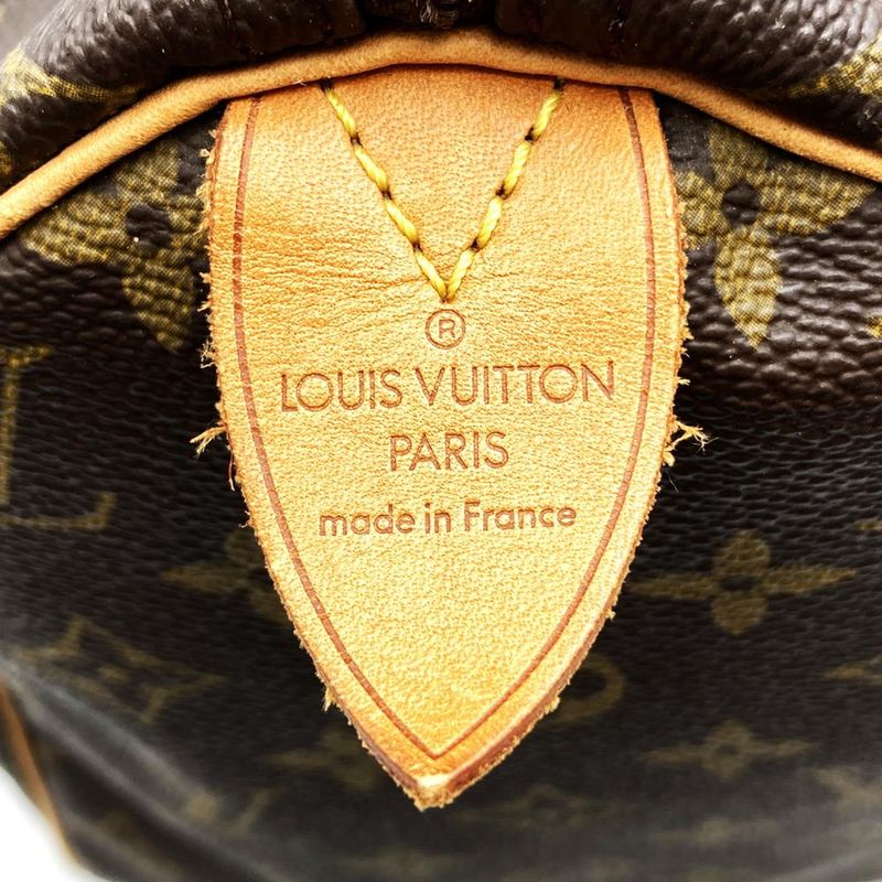 Louis Vuitton M41522 Speedy 40 (old) Handbag With Key Monogram Travel Women Men