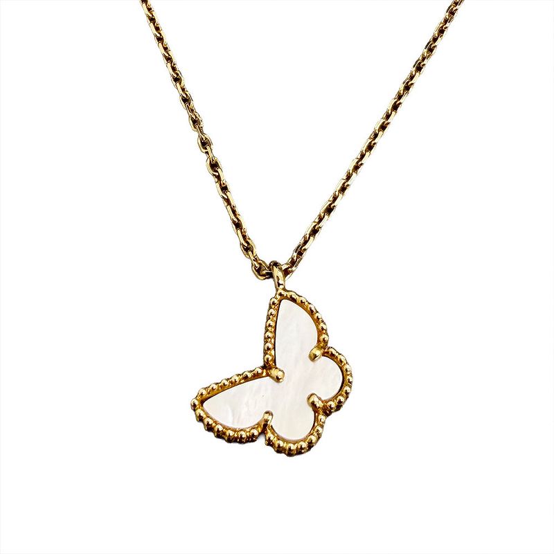 Van Cleef & Arpels Sweet Alhambra Papillon Necklace