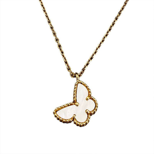 Van Cleef & Arpels Sweet Alhambra Papillon Necklace