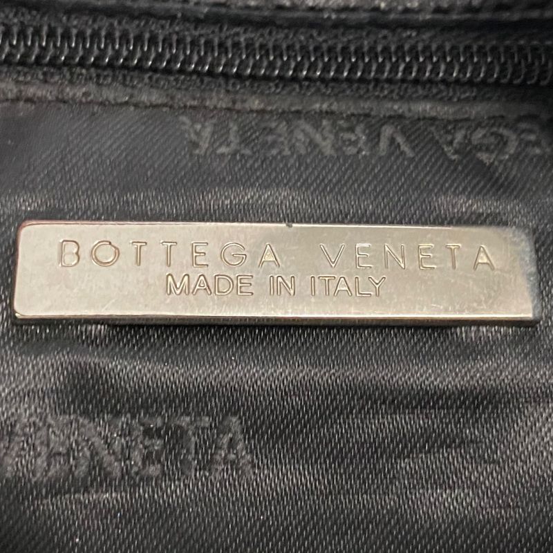 Bottega Veneta Shoulder Bag - Beige And Black Leather