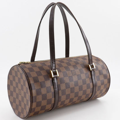 Louis Vuitton Papillon N51304 Damier Canvas Brown Women's Handbag
