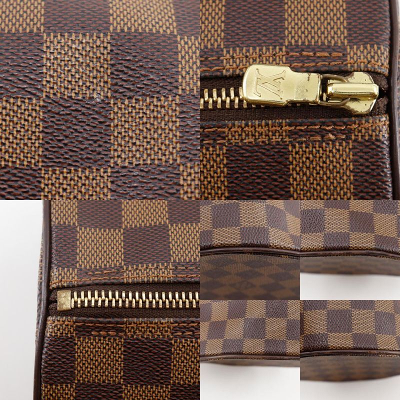 Louis Vuitton Papillon N51304 Damier Canvas Brown Women's Handbag