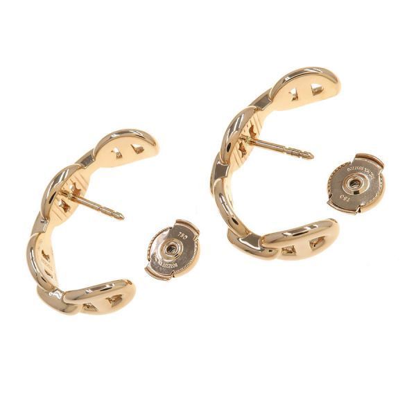 Hermes Chaine D'ancre Ancenet Earrings [none Fee Gift [grade A