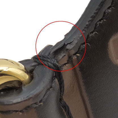 Fendi Shoulder Strap You Leather Brown and Black Gold Hardware Zucca Pattern