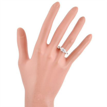 Tiffany & Co Tiffany & Co Ribbon Ring Rings Diamond 047ct Approx 9 Pt950 53g