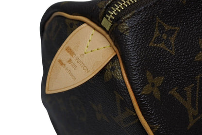 Louis Vuitton Speedy 30 Handbag Monogram Canvas Brown — view 5