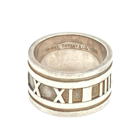 Tiffany & Co Tiffany & Co Atlas Ring Ring Approx Size 12 Sv925 107 G Silver