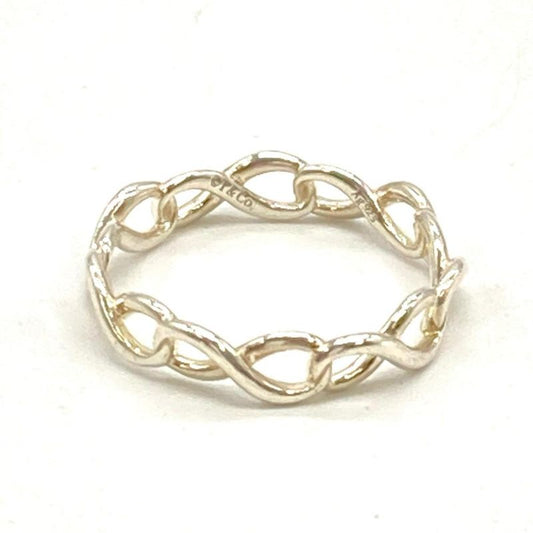 Tiffany & Co Tiffany & Co Infinity Ring Approx Size 10 Sv925 13g Silver Ladies