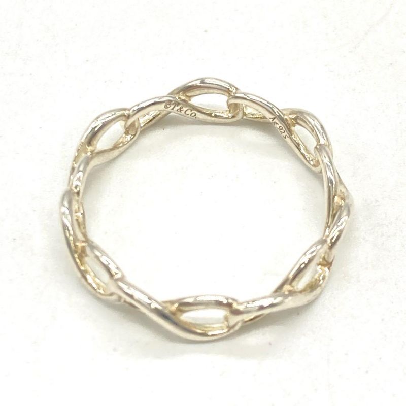 Tiffany & Co Tiffany & Co Infinity Ring Approx Size 10 Sv925 13g Silver Ladies