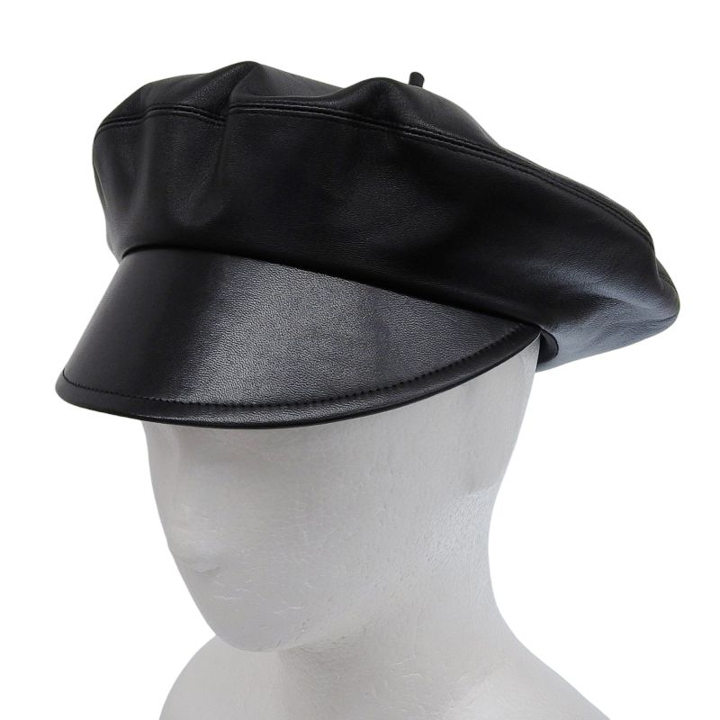 Christian DIOR 05dpa918g700 Lamb Leather Lined 100% Silk Casket Black 58 Made