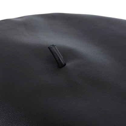 Christian DIOR 05dpa918g700 Lamb Leather Lined 100% Silk Casket Black 58 Made