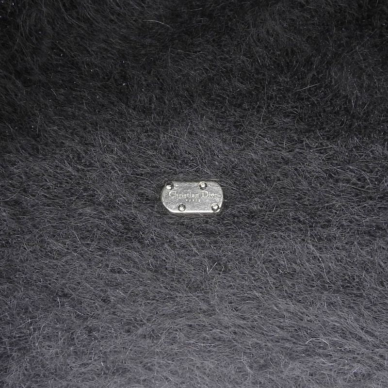 Christian DIOR 35dtm985g102 Mohair Mix CD Logo Hardware Bucket Hat Black M