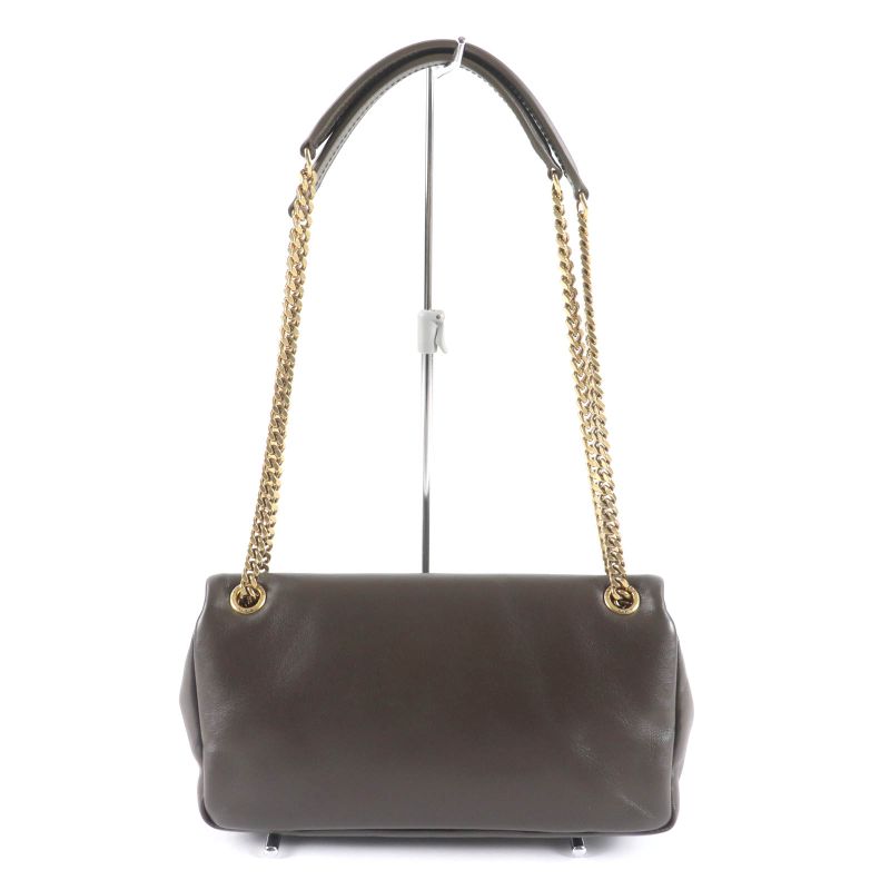 Saint Laurent Paris 734153 Calypso Light Musk YSL Lamb Skin Chain Shoulder Bag