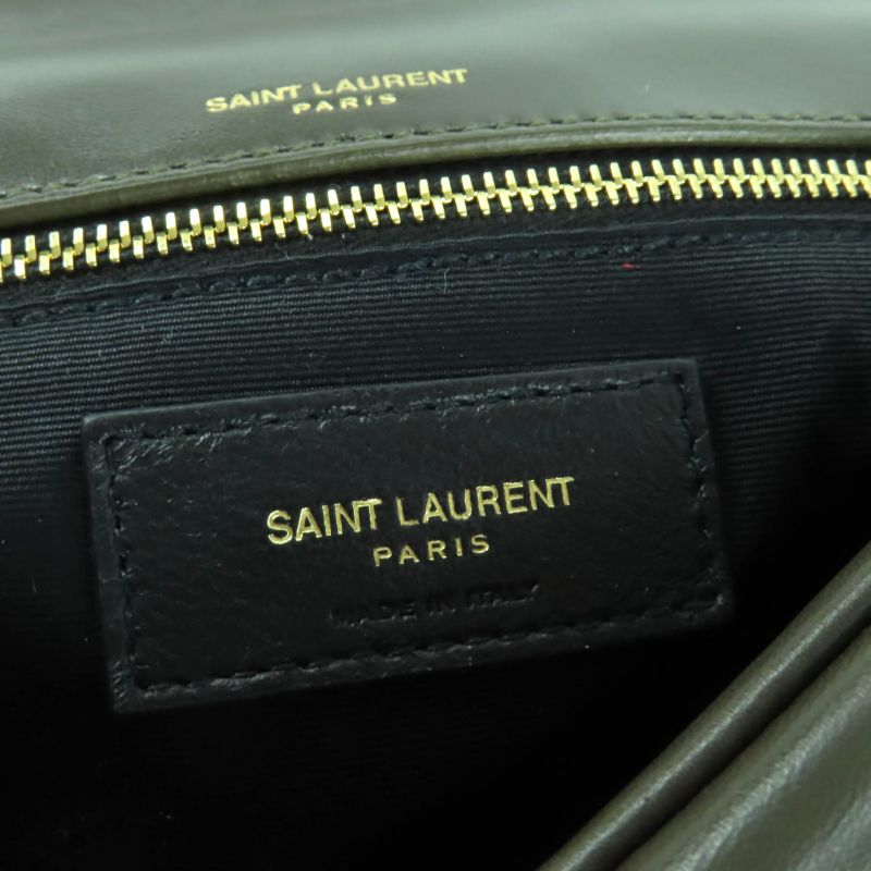 Saint Laurent Paris 734153 Calypso Light Musk YSL Lamb Skin Chain Shoulder Bag