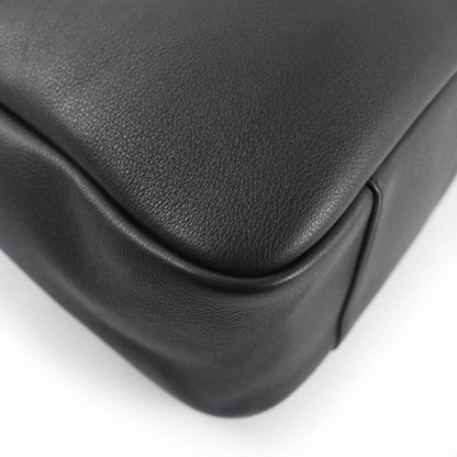 Saint Laurent Paris 753837 LE 5 A 7 Soft Large Leather Shoulder Bag Black Gold