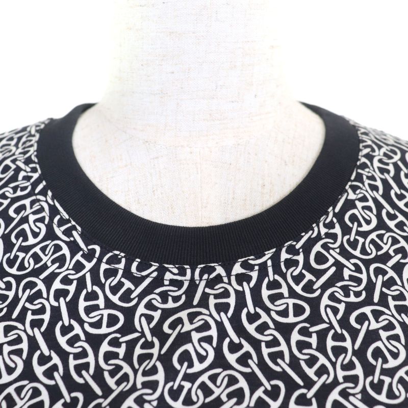 Hermes 24SS 4e4521db Naoussa Chaine Micro Naoussa Chaine 100% Cotton Dress