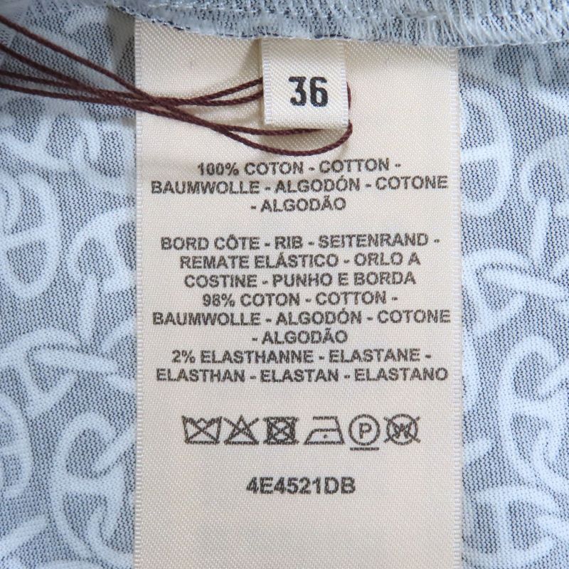 Hermes 24SS 4e4521db Naoussa Chaine Micro Naoussa Chaine 100% Cotton Dress