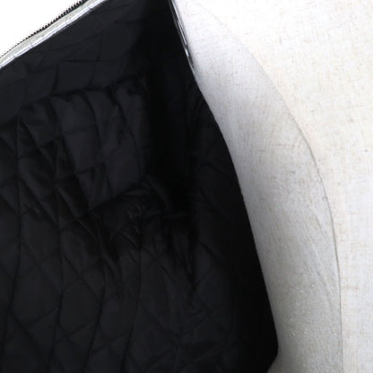 Gucci 24SS Resort Collection Metallic Runway Worn Zip Up Long Coat Silver 36