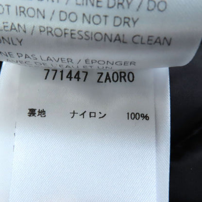 Gucci 24SS Resort Collection Metallic Runway Worn Zip Up Long Coat Silver 36