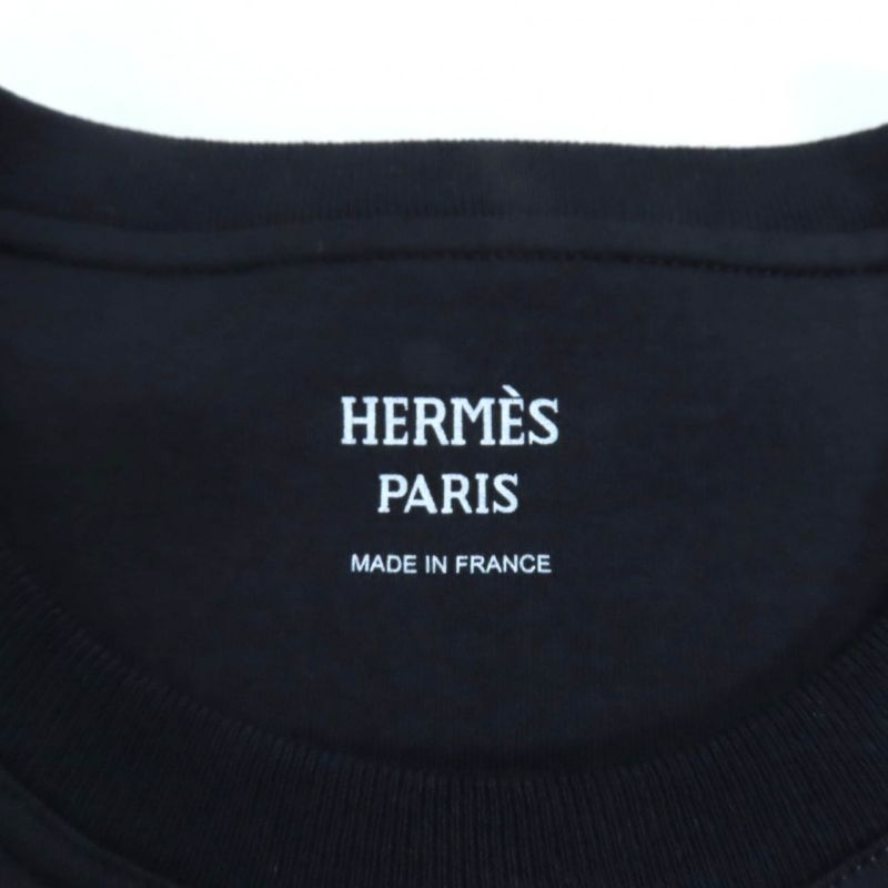 Hermes 24SS 4e4530da Della Cavalleria 100% Cotton Crew Neck Short Sleeve