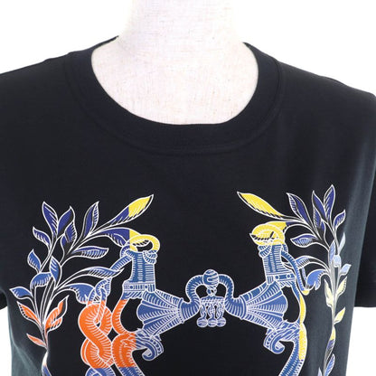 Hermes 24SS 4e4530da Della Cavalleria 100% Cotton Crew Neck Short Sleeve