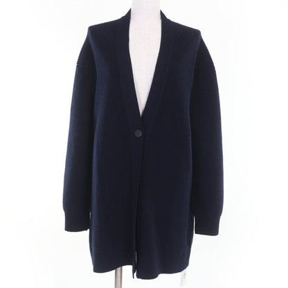 Hermes 2702d1 24AW 100% Cashmere Serie Buttons Long Sleeves Knitted Cardigan