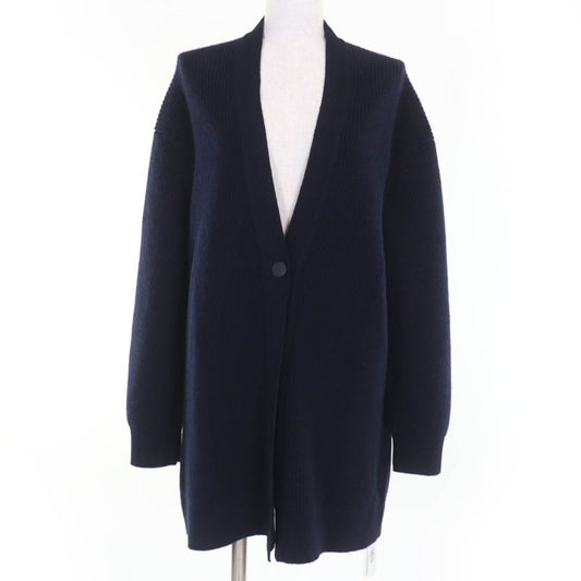 Hermes 2702d1 24AW 100% Cashmere Serie Buttons Long Sleeves Knitted Cardigan