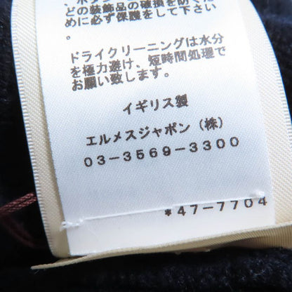 Hermes 2702d1 24AW 100% Cashmere Serie Buttons Long Sleeves Knitted Cardigan