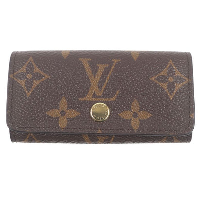 Louis Vuitton M69517 Multicles 4 Monogram Leather Trifold 4 Key Case Brown With