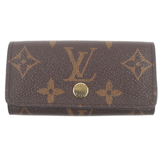 Louis Vuitton M69517 Multicles 4 Monogram Leather Trifold 4 Key Case Brown With