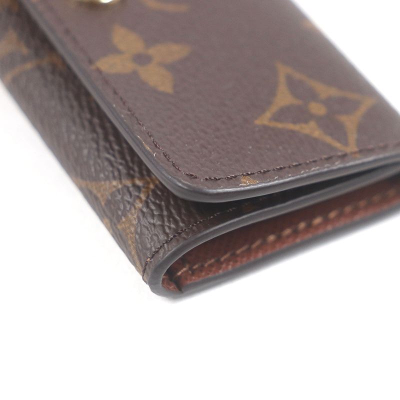 Louis Vuitton M69517 Multicles 4 Monogram Leather Trifold 4 Key Case Brown With