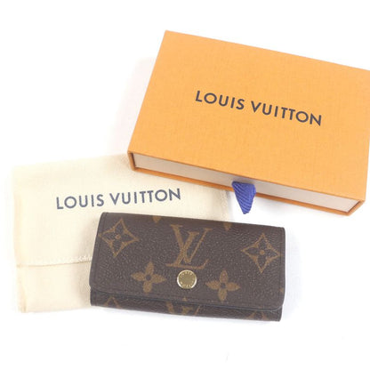 Louis Vuitton M69517 Multicles 4 Monogram Leather Trifold 4 Key Case Brown With