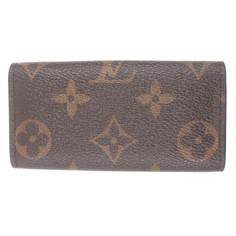 Louis Vuitton M69517 Multicles 4 Monogram Leather Trifold 4 Key Case Brown With