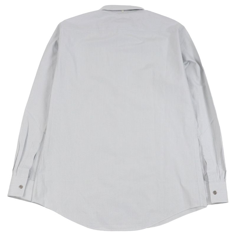 Hermes 100% Cotton Sleeve Serie Button Down H Logo All Over Long Sleeves Long