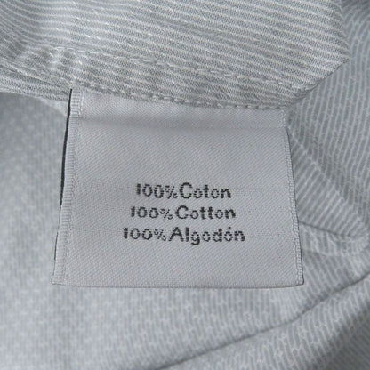 Hermes 100% Cotton Sleeve Serie Button Down H Logo All Over Long Sleeves Long