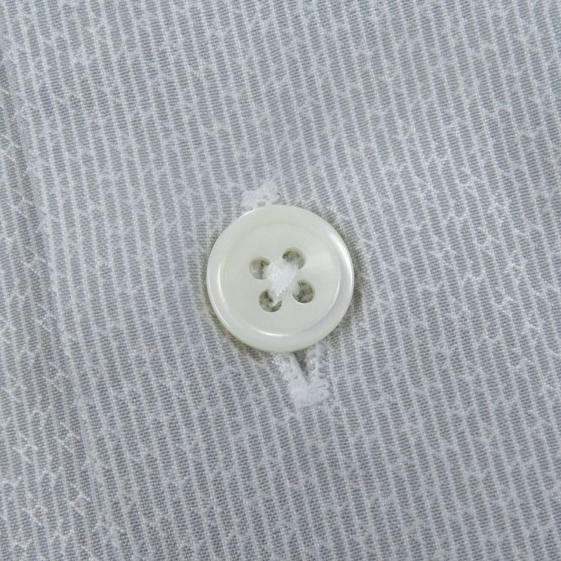Hermes 100% Cotton Sleeve Serie Button Down H Logo All Over Long Sleeves Long