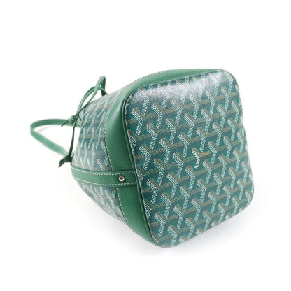 Goyard Petit Flo Bucket Bag Goyard Din Canvas Leather Drawstring 2WAY Shoulder